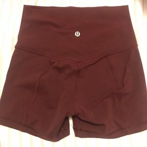 Lululemon Align Short size 6 maroon